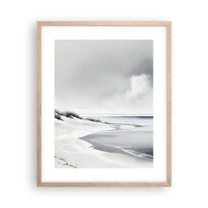 Een poster in een licht eiken lijst - Voor altijd samen - 40x50 cm