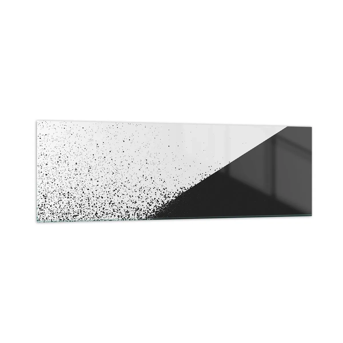 Schilderen op glas - Steeds sneller, meer en meer - 160x50 cm