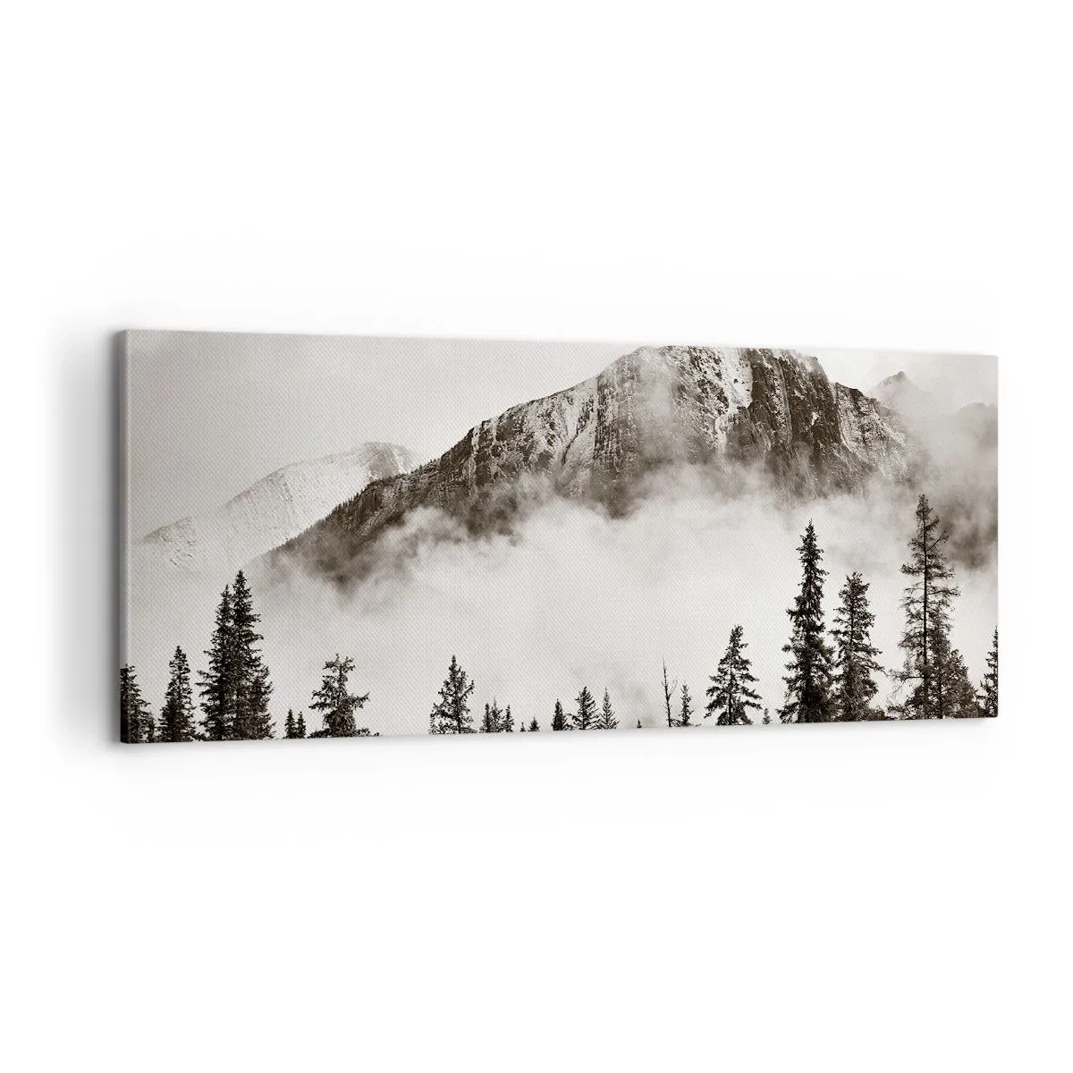 Schilderen op canvas - Granieten liniaal - 100x40 cm