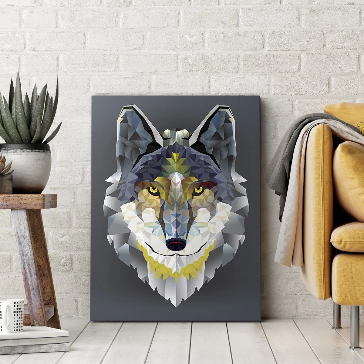 Schilderen op canvas - Als we het over de duivel hebben - 50x70 cm