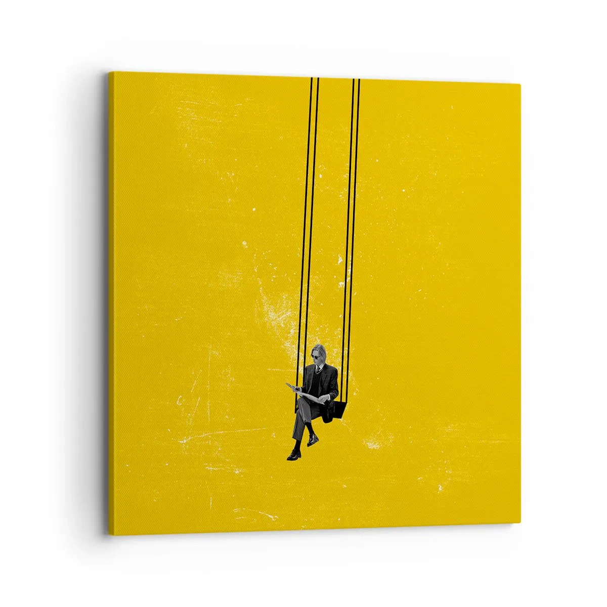 Schilderen op canvas - Dag als iedere dag - 70x70 cm