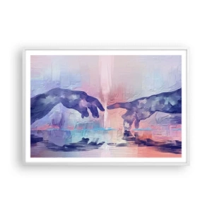 Poster in een witte lijst - Goddelijke levensvonk - 100x70 cm