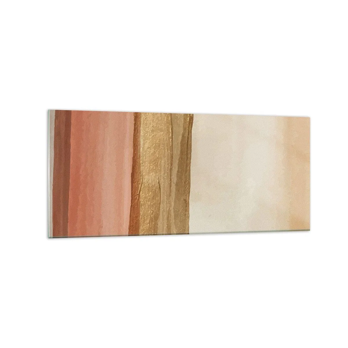 Schilderen op glas - Verticale compositie - 120x50 cm