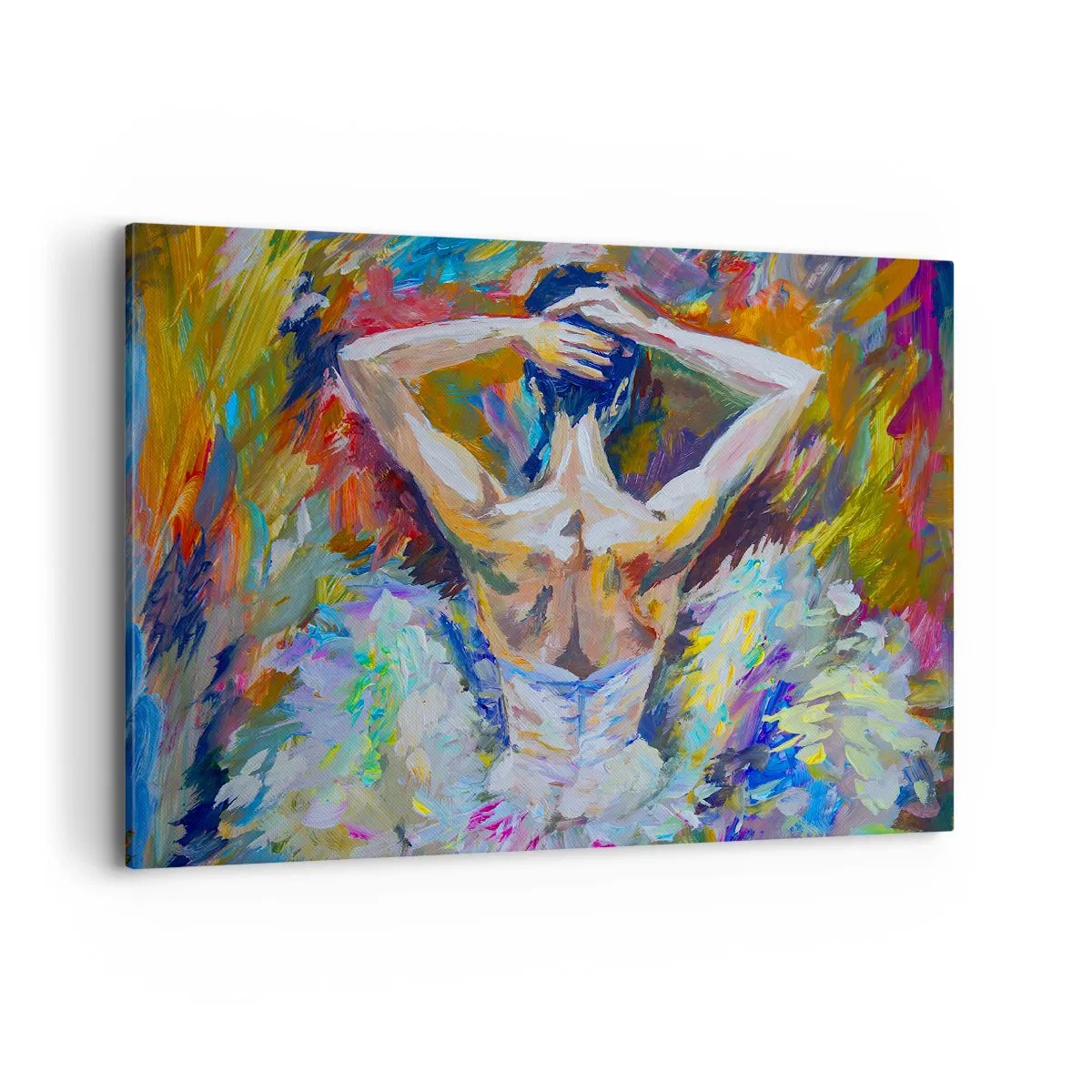 Schilderen op canvas - Het kan van alles zijn - 120x80 cm
