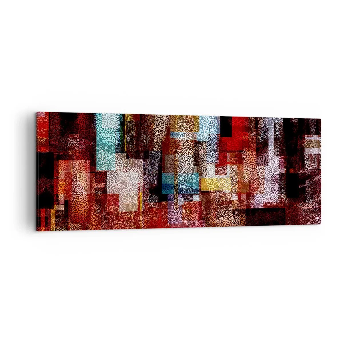 Schilderen op canvas - Het is een allegaartje - 140x50 cm