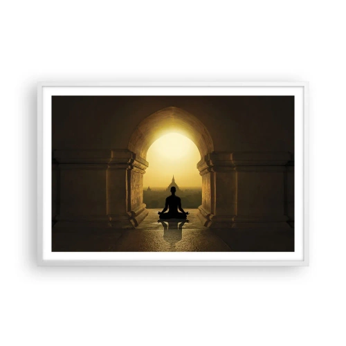 Poster in een witte lijst - Volledige harmonie - 91x61 cm