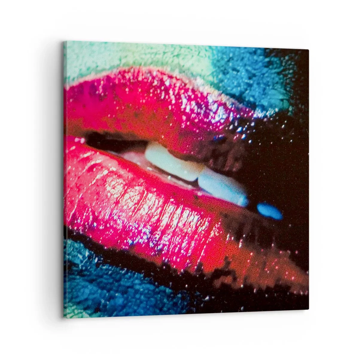 Schilderen op canvas - Sensueel en verontrustend - 50x50 cm