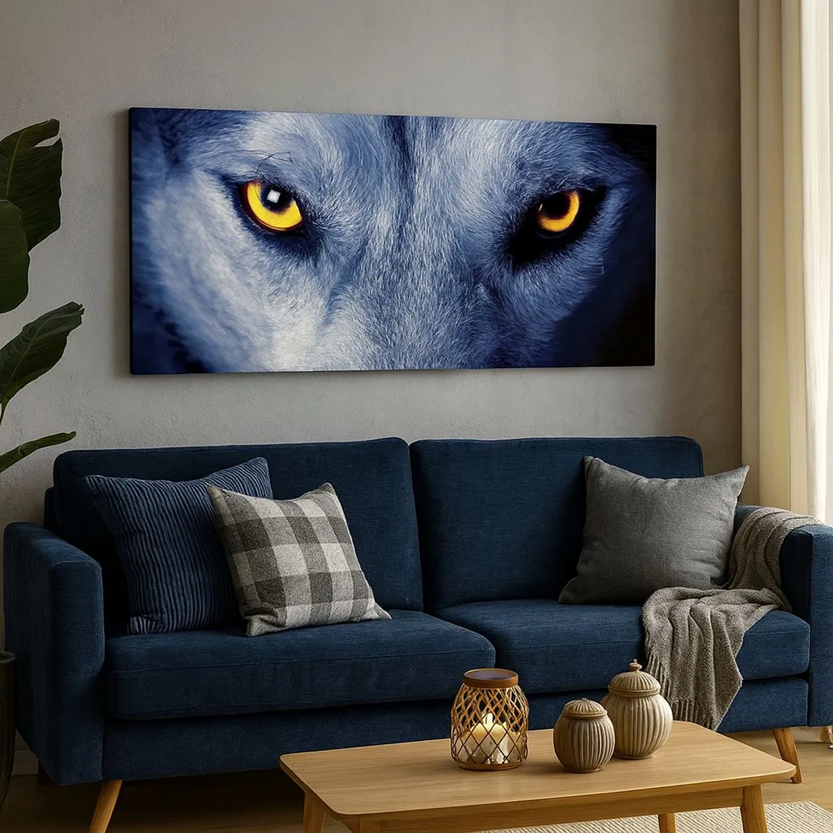 Schilderen op canvas - Betoverende look - 100x40 cm