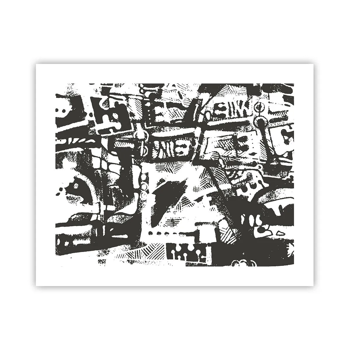 Poster - Orde of chaos? - 50x40 cm