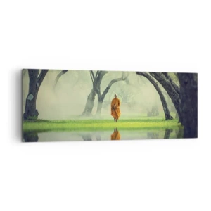 Schilderen op canvas - Op weg naar verlichting - 140x50 cm