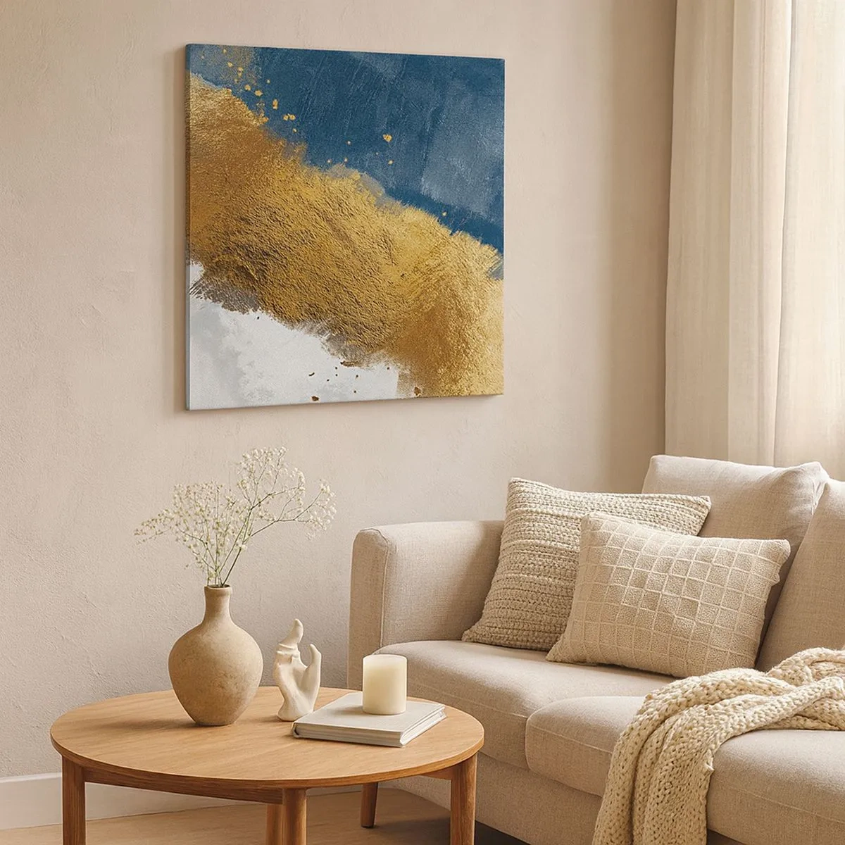 Schilderen op canvas - De kleuren van de zomer - 30x30 cm