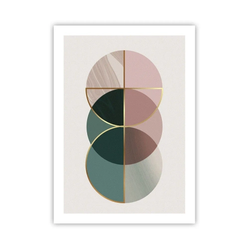 Poster - Wiel voor wiel... - 50x70 cm