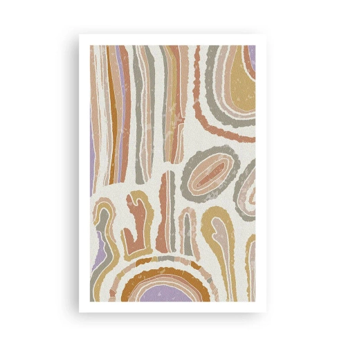 Poster - Kleurrijke doorsneden - 61x91 cm