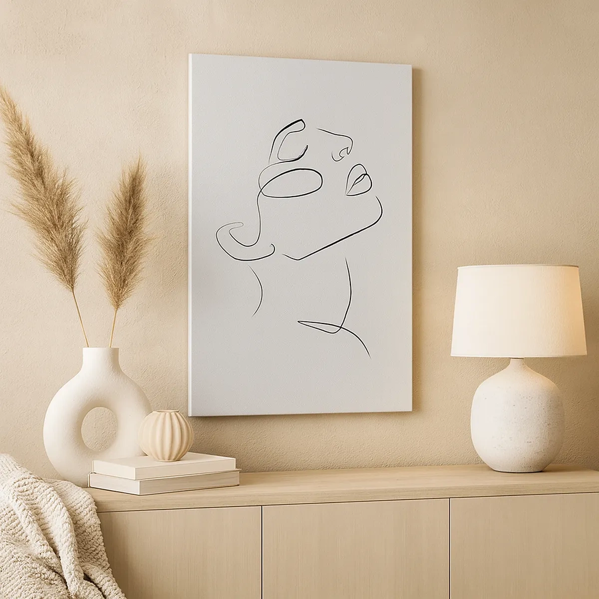 Schilderen op canvas - De wendingen van dromen - 50x70 cm