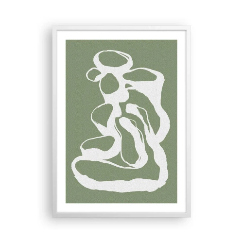 Poster in een witte lijst - De roep van de ruimte - 50x70 cm