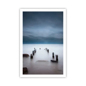 Poster - Peinzend meer - 61x91 cm