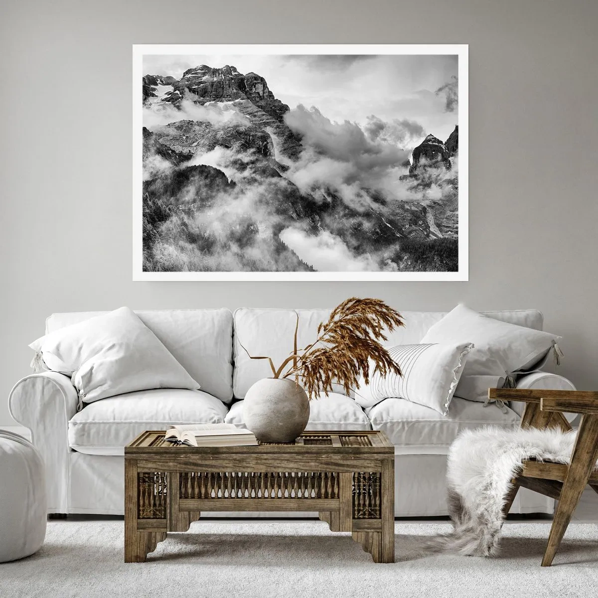 Poster - Mooi en wreed - 70x50 cm