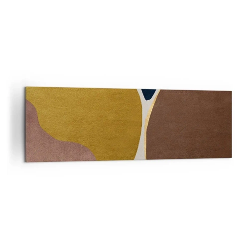 Schilderen op canvas - Abstractie – een plek in de ruimte - 160x50 cm