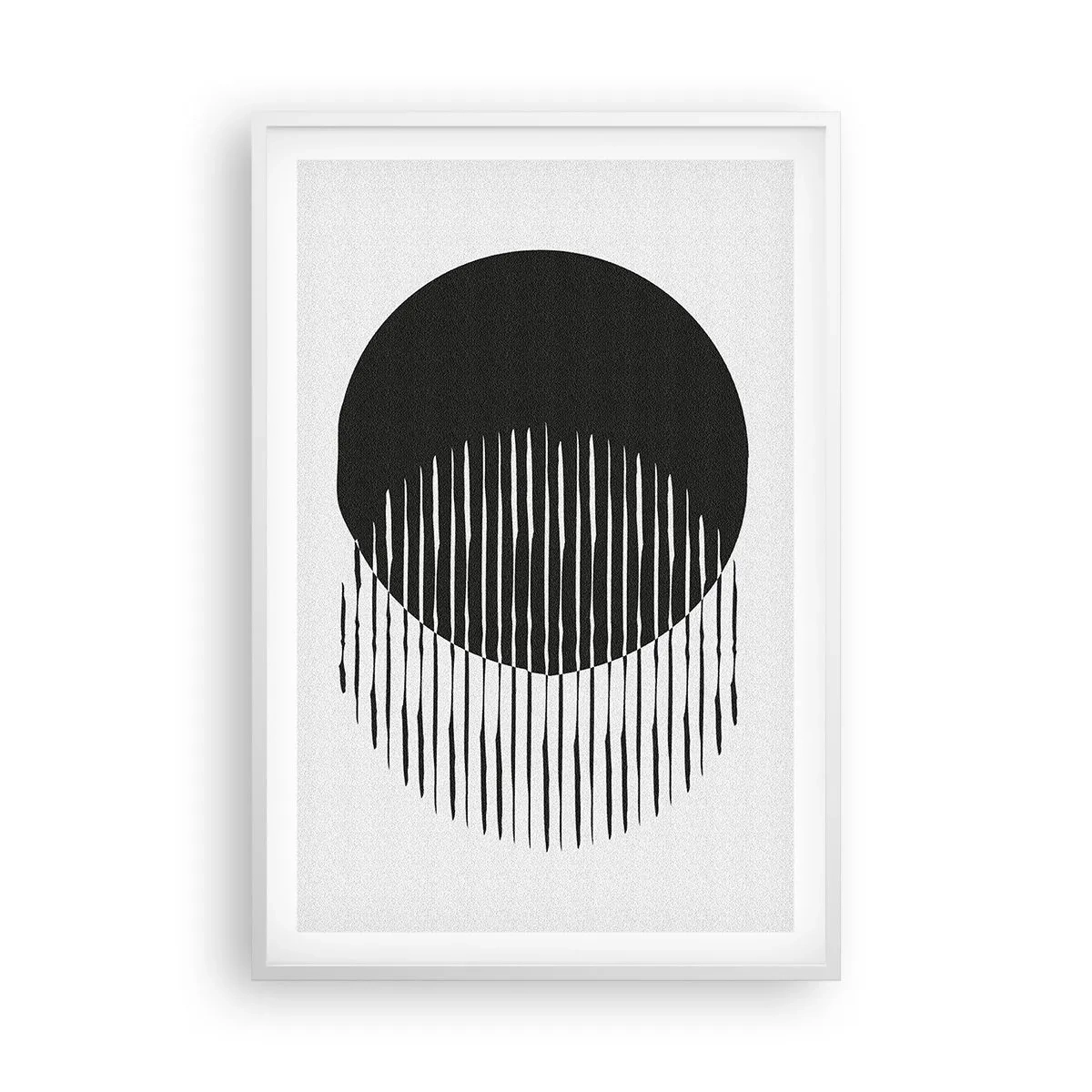 Poster in een witte lijst - Zijn alter ego - 61x91 cm