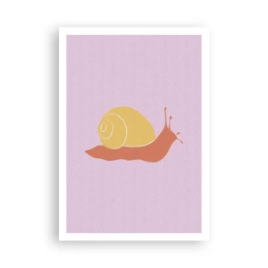 Poster - Er is geen haast - 70x100 cm