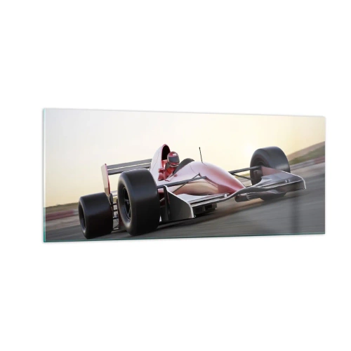 Schilderen op glas - Altijd een winnaar - 100x40 cm