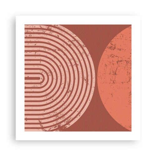 Poster - Een nauwe band - 50x50 cm