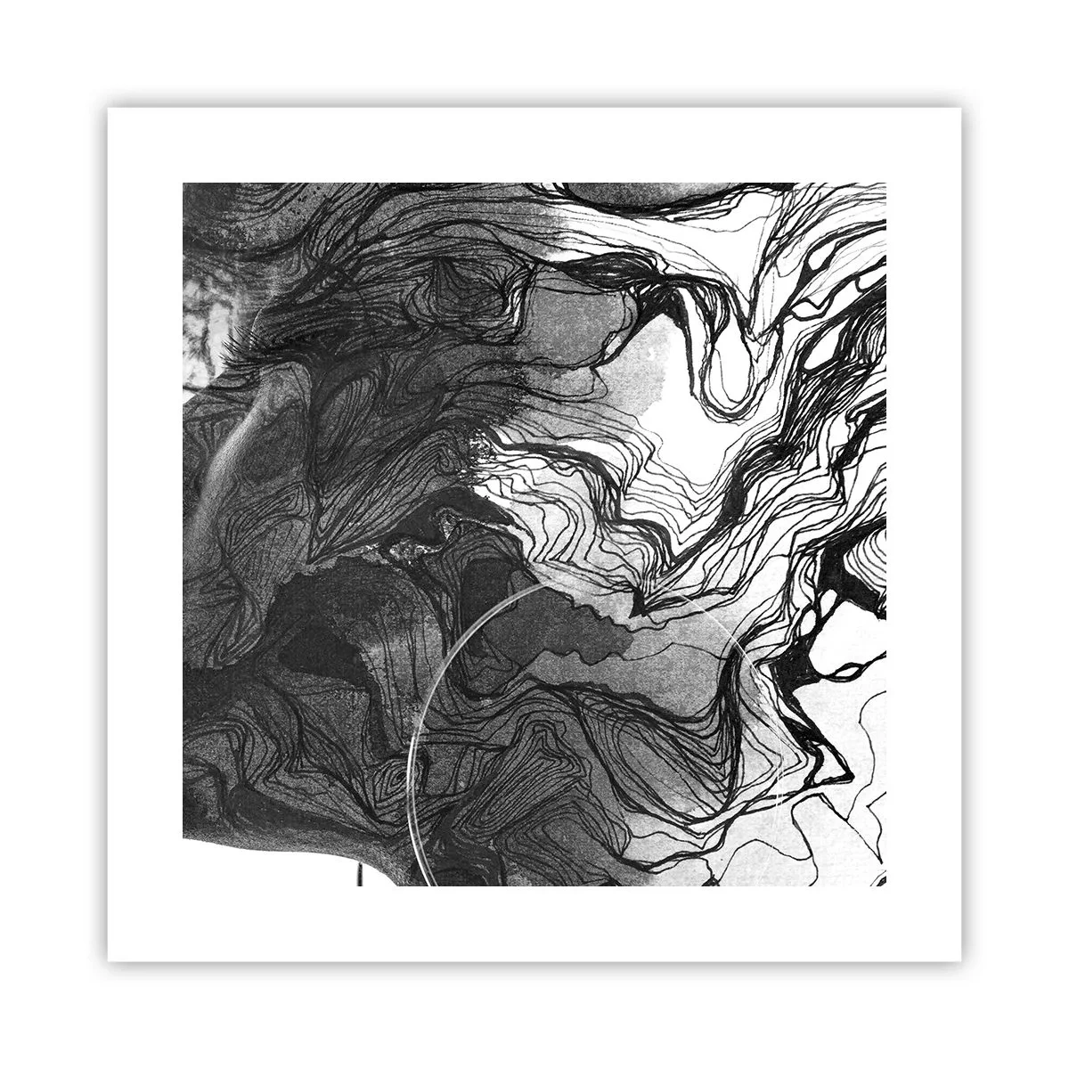 Poster - Verstrikt in dromen - 40x40 cm