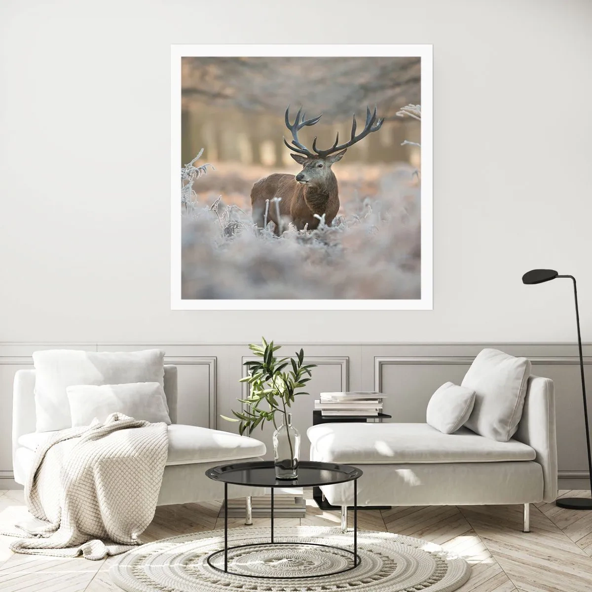 Poster - Een frisse ochtend - 30x30 cm