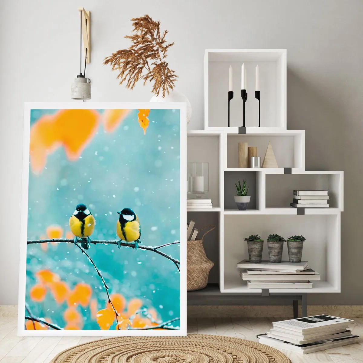 Poster - Vogelroddel - 70x100 cm