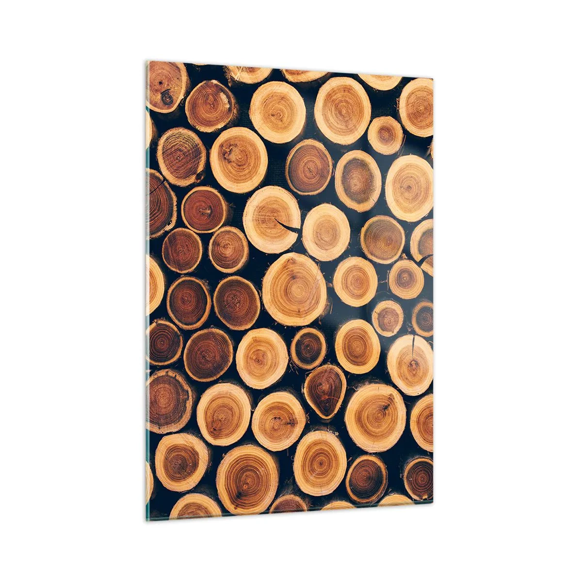 Schilderen op glas - Hoe oud zie ik eruit? - 50x70 cm