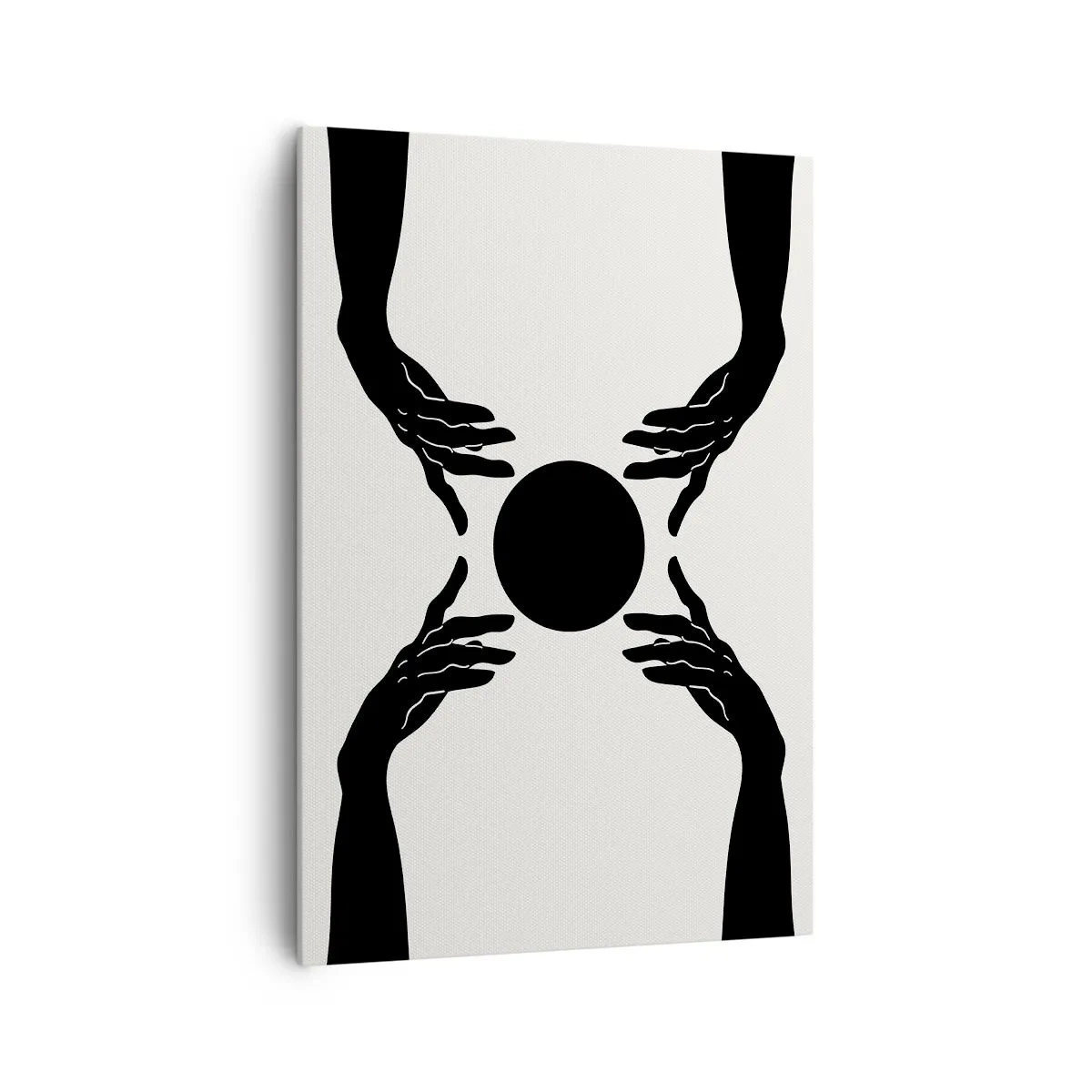 Schilderen op canvas - Geheim teken - 70x100 cm