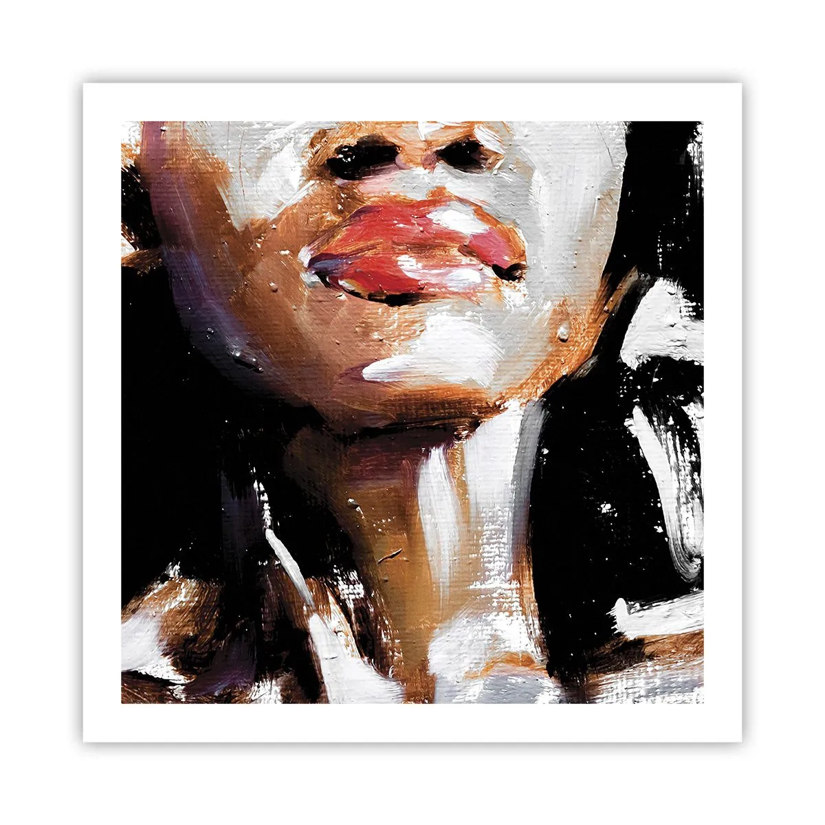 Poster - Trots zonder vooroordelen - 60x60 cm