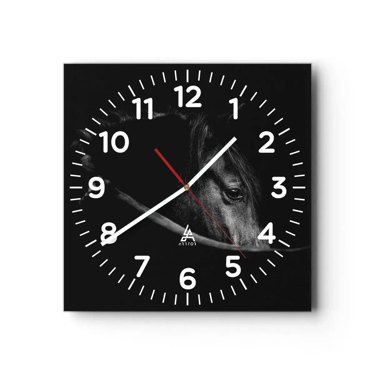 Wandklok - Klok - Zwarte Prins - 30x30 cm