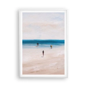 Poster in een witte lijst - Een natuurlijke behoefte - 70x100 cm