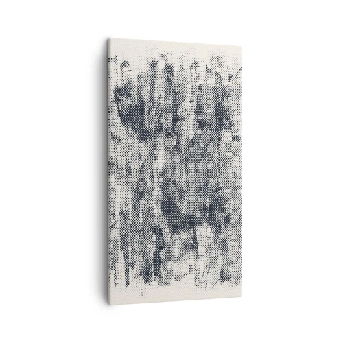 Schilderen op canvas - Mistige compositie - 45x80 cm