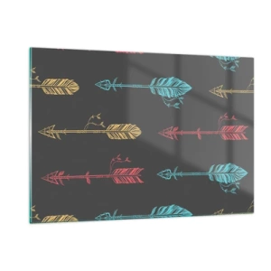 Schilderen op glas - In de verordening - 120x80 cm