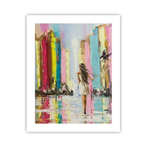 Poster - Volg mij - 40x50 cm