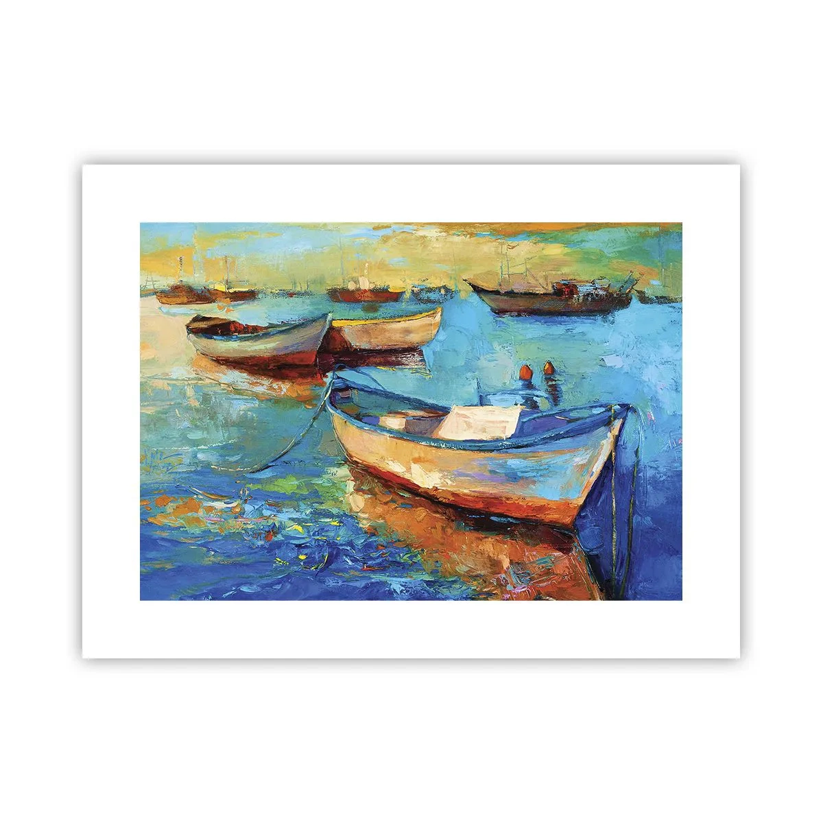 Poster - In de zuidelijke baai - 40x30 cm