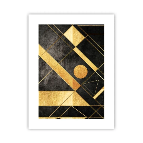 Poster - De zon van de woestijn - 30x40 cm