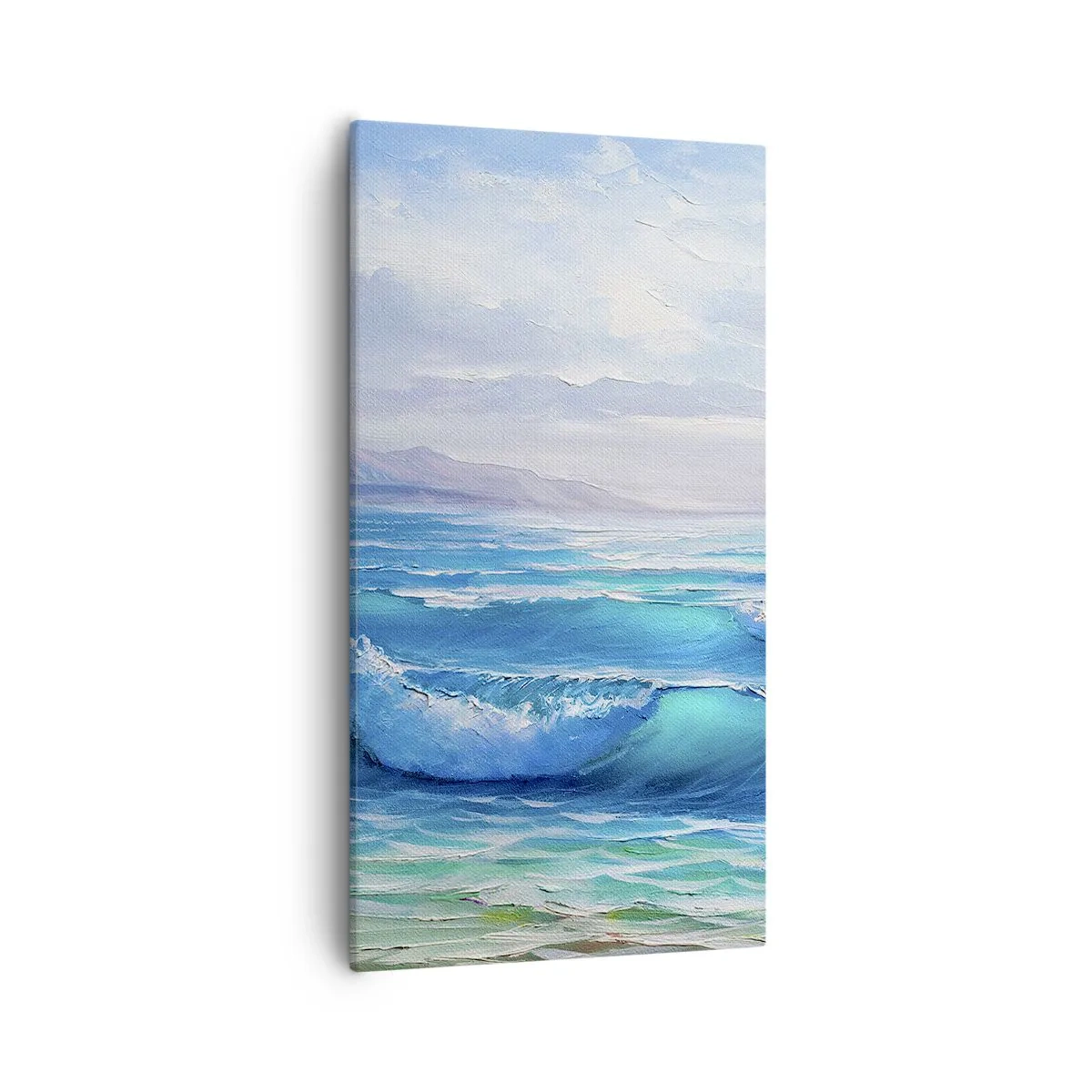 Schilderen op canvas - Het brengt verlichting - 55x100 cm