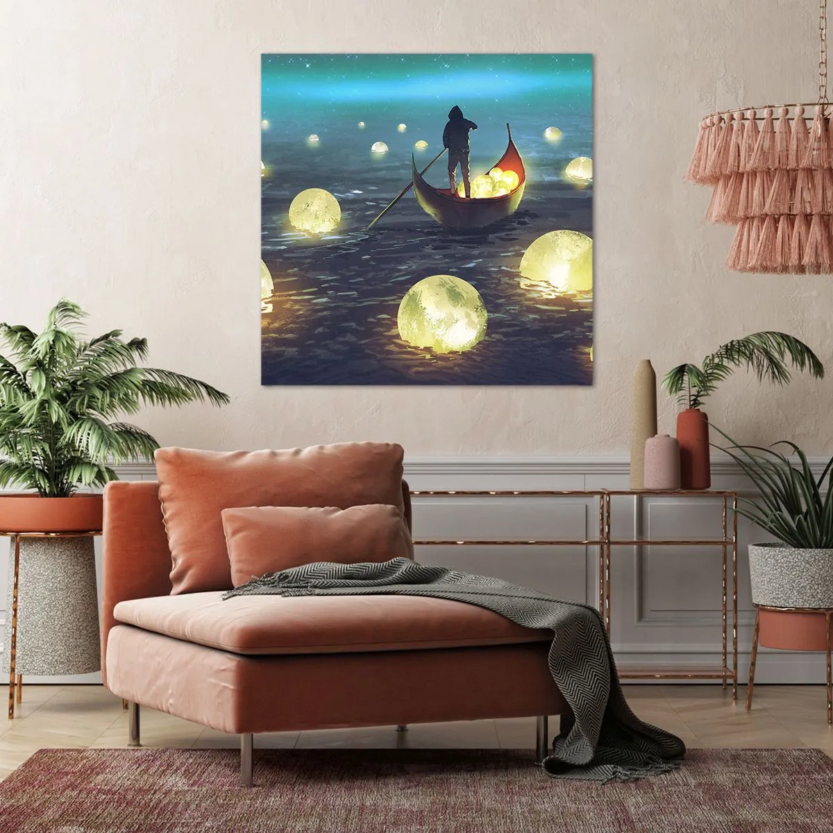 Schilderen op canvas - Dingen waar filosofen nooit van hebben gedroomd - 50x50 cm