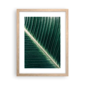 Een poster in een licht eiken lijst - Het ritme van de natuur - 30x40 cm