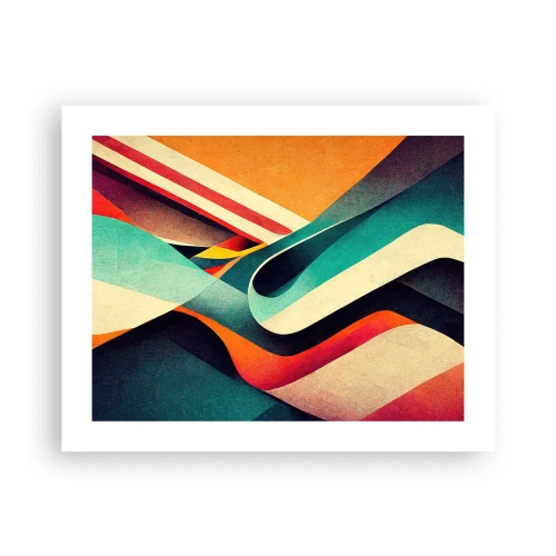 Poster - Intensieve compositie - 50x40 cm