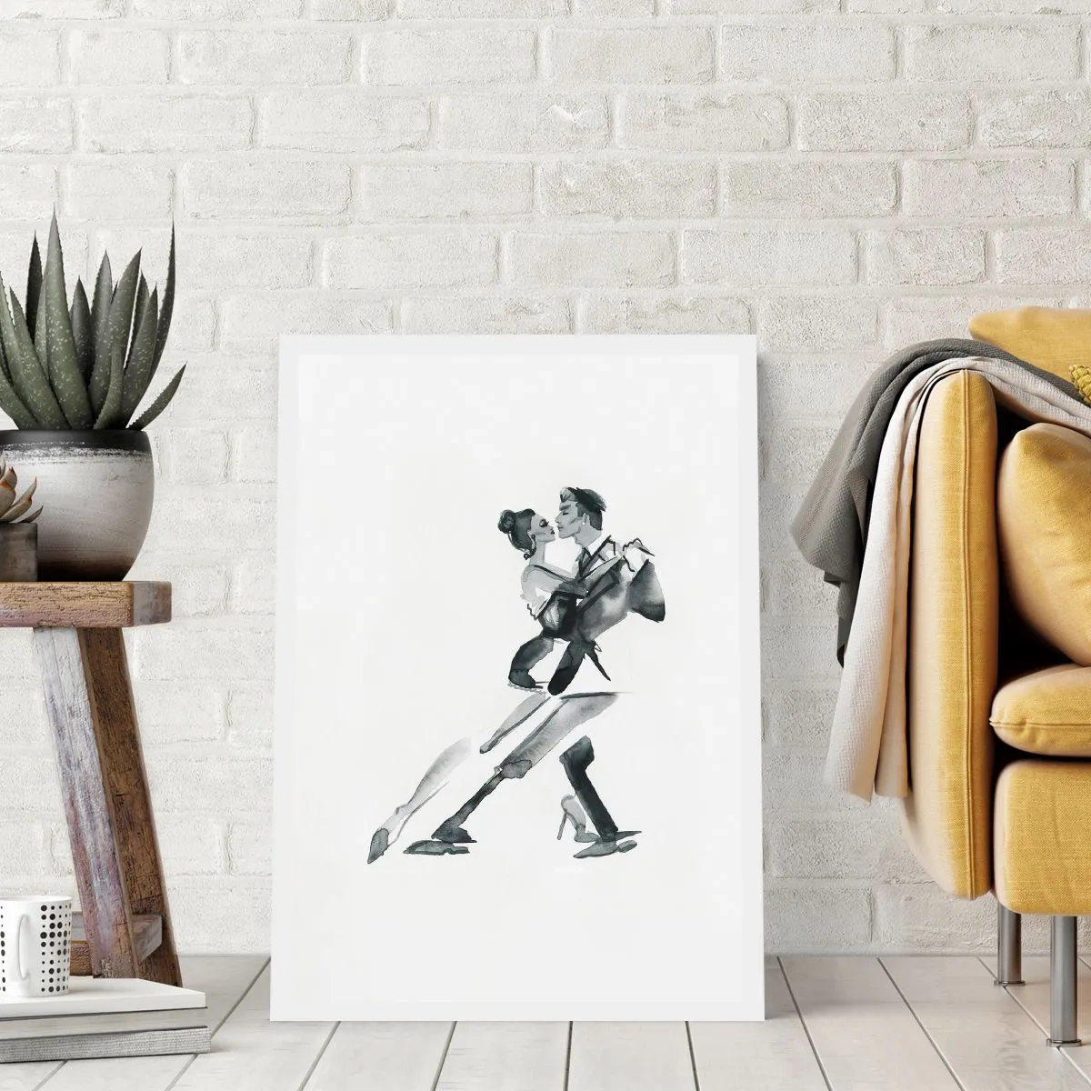 Poster - In één slag - 50x70 cm