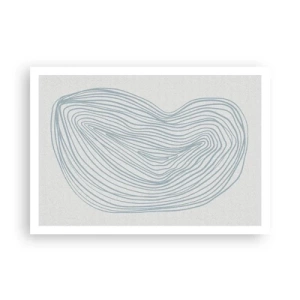 Poster - De glimlach van één druppel - 100x70 cm