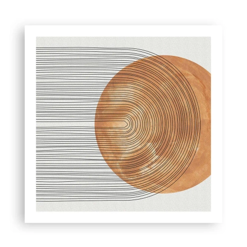 Poster - Zonnige compositie - 60x60 cm