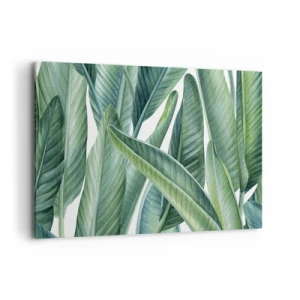 Schilderen op canvas - Groen zelf - 120x80 cm