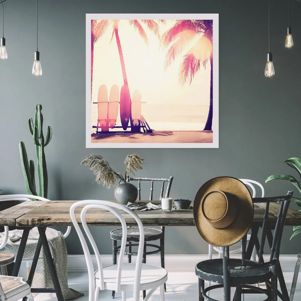 Poster - Het wordt een geweldige dag - 60x60 cm