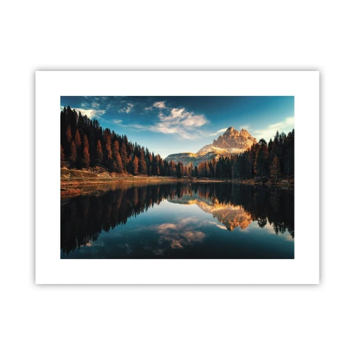 Poster - Dubbel landschap - 40x30 cm