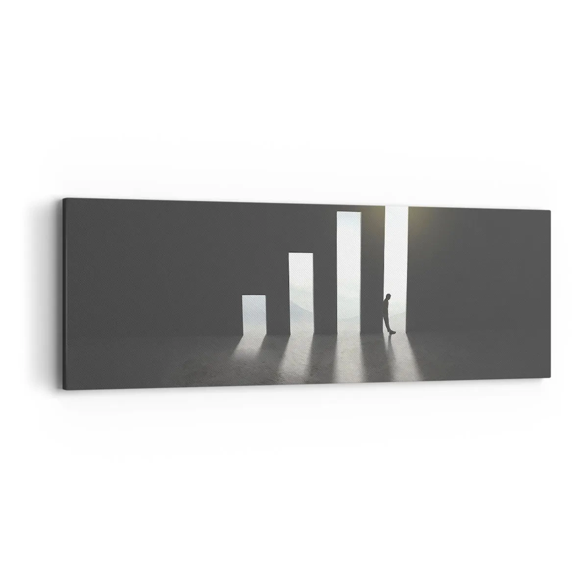 Schilderen op canvas - Succes - impressie - 90x30 cm